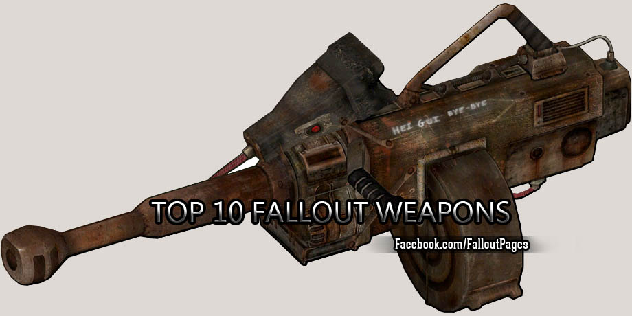 best gun in fallout 3